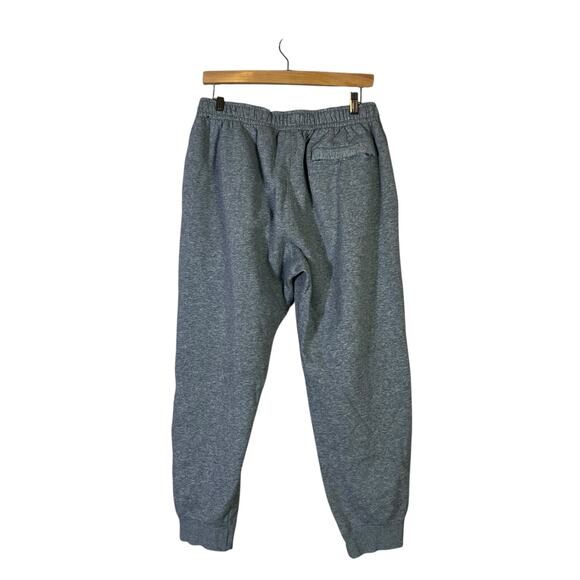 Nike Logo Fleece Joggers Mens XL Gray Athletic Sweatpants Cozy Streetwear - Picture 5 of 7